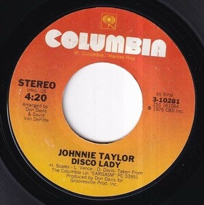 Johnnie Taylor - Disco Lady / You're The Best In The World (A) SF-M667