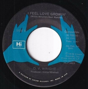 O.V. Wright - I Don't Do Windows / I Feel Love Growin' (A) SF-L195