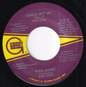 Rick James - Dance Wit' Me (Part 1) (Part 2) (B) SF-L356