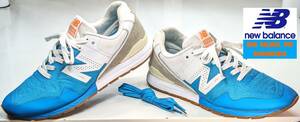 【美品・USED/本革天然皮革/FANTOM FIT＆REVLITE/替紐付き】NEW　BALANCE　996　 REENGINEERED　スポーツシューズ　　　サイズ＝26.5ｃｍ