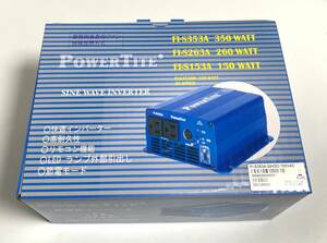 ★新品/未開封品★ 保証付き！ 未来舎 POWERTITE DC-AC 正弦波インバーター FI-S353A 24V 100V 350W インバータ I240530