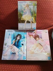 アイドルマスターシャイニーカラーズ　大崎甘奈　三峰結華　西城樹里　プライズフィギュア　まとめ売り