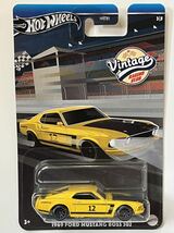 HW Vintage RACING 1969 FORD MUSTANG BOSS 302 フォード　マスタング 　ドンキ限定　ホットウィール_画像1