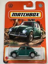 MB 1962 VOLKSWAGEN BEETLE フォルクスワーゲン　ビートル　グリーン　マッチボックス_画像1