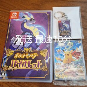 【Switch】ポケットモンスター バイオレット キーホルダー&限定カード同梱