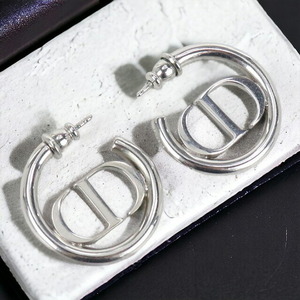  used Christian Dior earrings lady's brand Christian Dior 30 monte -nyu earrings E2050WOMMT D000 accessory 