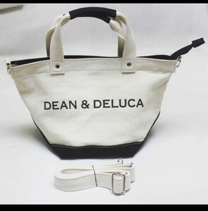 新品DEAN&DELUCA トートバッグ ショルダーバック 2WAY 黒ブラック