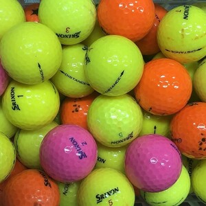 ロストボール スリクソン 各種混合 カラーボール 100個 Bランク 中古 ゴルフボール ロスト SRIXON エコボール 送料無料
