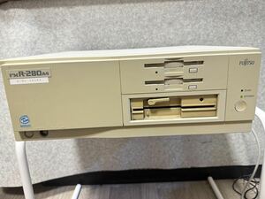 富士通 FUJITSU パソコン（PC）FMR-280A4 本体通電確認※動作未確認 現状品