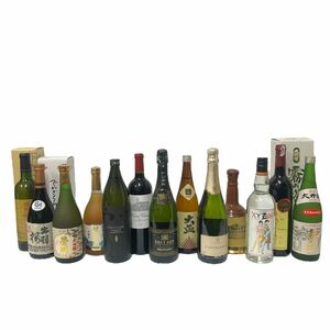 ★大量!!未開栓★おまとめ1円スタート★出羽桜 日本酒 DAIYAME SAINT EMILLION BRUT 地酒 果実酒 BELL'S 霧の塔 大吟醸酒 スピリッツ など 