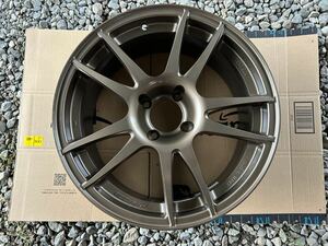 DIREZZA ディレッツァ R.S.C アルミホイール 16×7.0J +33 4H PCD100 ブロンズ 1本 のみ スペアタイヤ　KOSEI 美品 DUNLOP ダンロップ