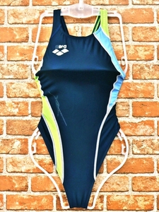 BO3-71Z^/arena* Arena!FAR-8512WL* the first period NUX*....* Lady's .. swimsuit *M* most low price . postage .. packet 210 jpy 