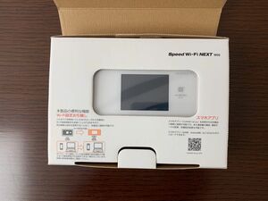 UQ WiMAX Wi-Fi モバイルルータ　W05　クレードル付き【未使用品】