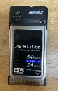 【中古美品】BUFFALO 無線LAN子機 AirStation WLI-CB-G54(IEEE802.11b/g対応)