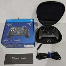  動作確認済み RAZER RAIJU ULTIMATE RZ06-0260 PS4 ゲーミングコントローラー_画像2