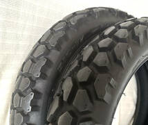 SHINKO E700 5.10-17 4.60-17 2本セット 美品 TRAIL MASTER dトラッカー等 オフロード_画像4