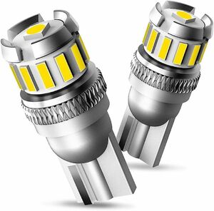 OXILAM T10 LED ホワイト高輝度 爆光 CANBUSキャンセラー内蔵