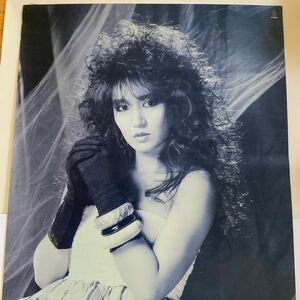 浜田 麻里 ポスター 昭和 レトロ ハード ロック invitation 宣伝用 1980年代 ヘヴィメタル 昭和50年代 白黒 B2サイズ 非売品 