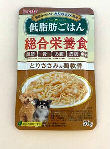 【出品開始限定特価】低脂肪ごはん とりささみ＆鶏軟骨 QDR-133 50g×16袋