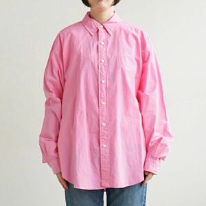 THE SHINZONE DADDY SHIRTS RS ピンク ダディーシャツ