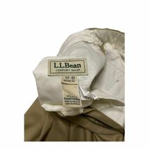 L.L.Bean（エルエルビーン） チノパン　センタープレス　US_画像6