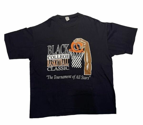 ヴィンテージ ブラック カレッジ バスケットボールクラシックオールスターTシャツ