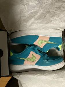 AIR FORCE 1 '07 LV8 ORACLE AQUA/GHOST GREEN AQUA ORACLE/VERT FANTOME CK4383-300ナイキ エアフォース 1 '07 LV8オラクルアクア26cm US8