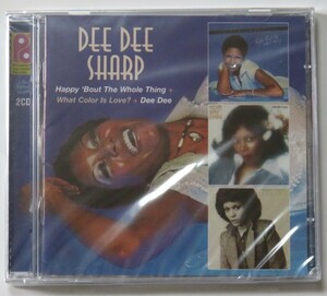 新品未開封 DEE DEE SHARP アルバム3タイトル CD2枚組 Happy 'Bout The Whole Thing('75)／What Color Is Love('77)／Dee Dee('80) 輸入盤