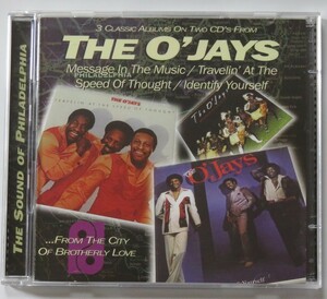 【概ね美品】THE O'JAYS CD2枚組 アルバム3タイトル Message in the Music／Travelin' at the Speed of Thought／Identify Yourself 輸入盤