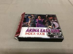 中森明菜　イーストライヴ　インデックス23 ゴールドCD 2枚組　EAST LIVE INDEX XXⅢ