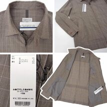 [新品]定価14300円 シンプルライフ【L】春夏 スウィングトップ ブルゾン シャツジャケット 軽量 ストレッチ 胴回りはゆったりめ 洗濯可能_画像2