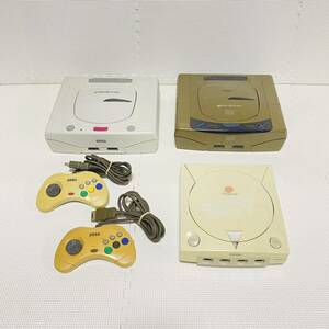 1円☆ ジャンク セガサターン ドリームキャスト ゲーム機 セット SEGASATURN dreamcast HST-3220 HKT-3000 コントローラー SS 