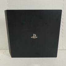 1円☆ PS4 Pro CUH-7000B 1TB FW:10.01 ジェット ブラック SONY プレステ4 プロ 厚型 本体 PlayStation プレイステーション 109_画像3