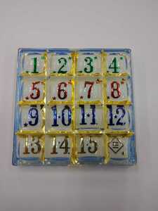  retro 15 game ① green tv type cover attaching MIKKY..... sliding puzzle figure average . change 