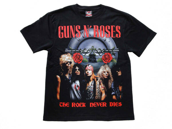 ガンズ・アンド・ローゼズ GUNS N ROSES バンドＴシャツ Sサイズ 030