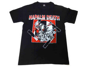 ナパーム・デス NAPALM DEATH バンドＴシャツ Lサイズ 325