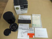 「6053/T2D」まとめて7点 RICOH リコー フィルムカメラ コンパクトカメラ RZ-1000 XR6 カメラレンズ 中古 現状品 ジャンク レトロ_画像9