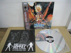 [6053/I7D]LD laser disk with belt abroad anime . vi metal HEAVY METAL rare work secondhand goods present condition goods large .... influence . give . anime 