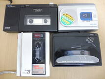 「6053/T3C」まとめて9点 AIWA アイワ SANYO CASIO ポータブル カセットレコーダー カセットプレーヤー TP-27 オーディオ 中古 ジャンク_画像3