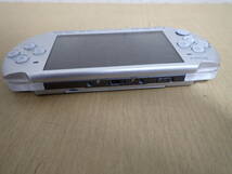 「6053/S5B」SONY ソニー PSP3000 プレイステーションポータブル 本体 ゲーム機 PSP シルバー PlayStation Portable ジャンク_画像5