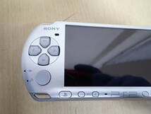 「6053/S5B」SONY ソニー PSP3000 プレイステーションポータブル 本体 ゲーム機 PSP シルバー PlayStation Portable ジャンク_画像7