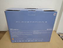 「6053/S5B」SONY PS3 PlayStation3 CECHH00 ソニー プレステ3 プレイステーション3 本体1台 元箱 ゲーム機 ホワイト 白 ジャンク_画像10