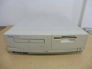 [6054/T3A]NEC PC-9821Cs2 model S3 персональный компьютер персональный компьютер корпус только электризация проверка settled б/у текущее состояние товар 