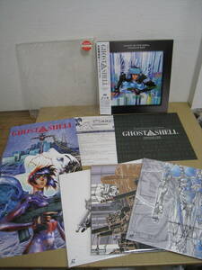 [6053/I7D]LD laser disk with belt LD BOX 3 sheets set Ghost in the Shell premium box GHOST IN THE SHELL anime 