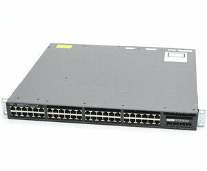 Cisco Catalyst WS-C3650-48TD-L V02 48ポート1000BASE-T 2ポート10GbE SFP+/4ポートSFP切替式スロット Ver.03.06.10E