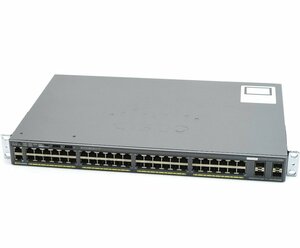 Cisco Catalyst WS-C2960X-48TS-L V03 48ポート1000BASE-T 4ポートSFPスロット C2960X-UNIVERSALK9-M Ver.15.0(2a)EX5 LANBASEライセンス