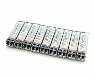 ◇【9本セット】Juniper EX-SFP-10GE-LR / SFPP-10GE-LR EX-SFP-10GE-LR(740-021309)×5本 / SFPP-10GE-LR(740-031981)×4本 Mini-GBIC