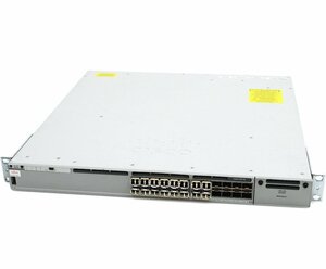 Cisco C9300-24S-A V01 24ポート1GbE SFPスロット CAT9K_IOSXE Ver.17.3.4 network-advantageライセンス 冗長電源(PWR-C1-715WAC-P×2基)