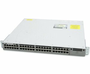 Cisco C9300-48T-A V05 48ポート1000BASE-T CAT9K_IOSXE Ver.17.3.4 network-advantageライセンス 冗長電源(PWR-C1-350WAC-P×2基)