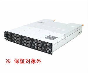 【JUNK】DELL SC100 SCv2000/SCv2020対応拡張エンクロージャー 空マウンタ12個搭載 通電及びインジケーター類点灯のみ確認 ジャンク